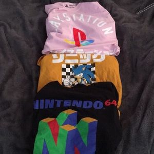👾VIDEO GAME SET👾 ALL SHIRTS INCLUDED